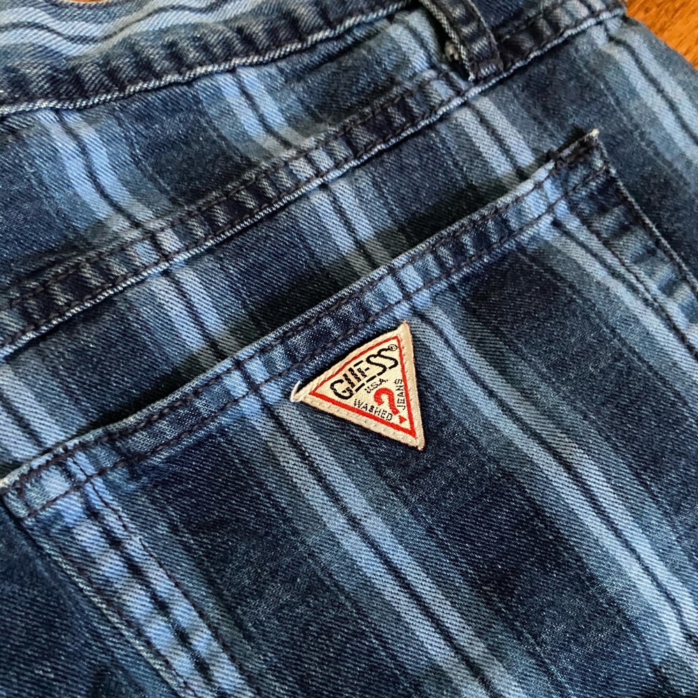 STRIPED VINTAGE GUESS SHORTS - Picture 4 of 8